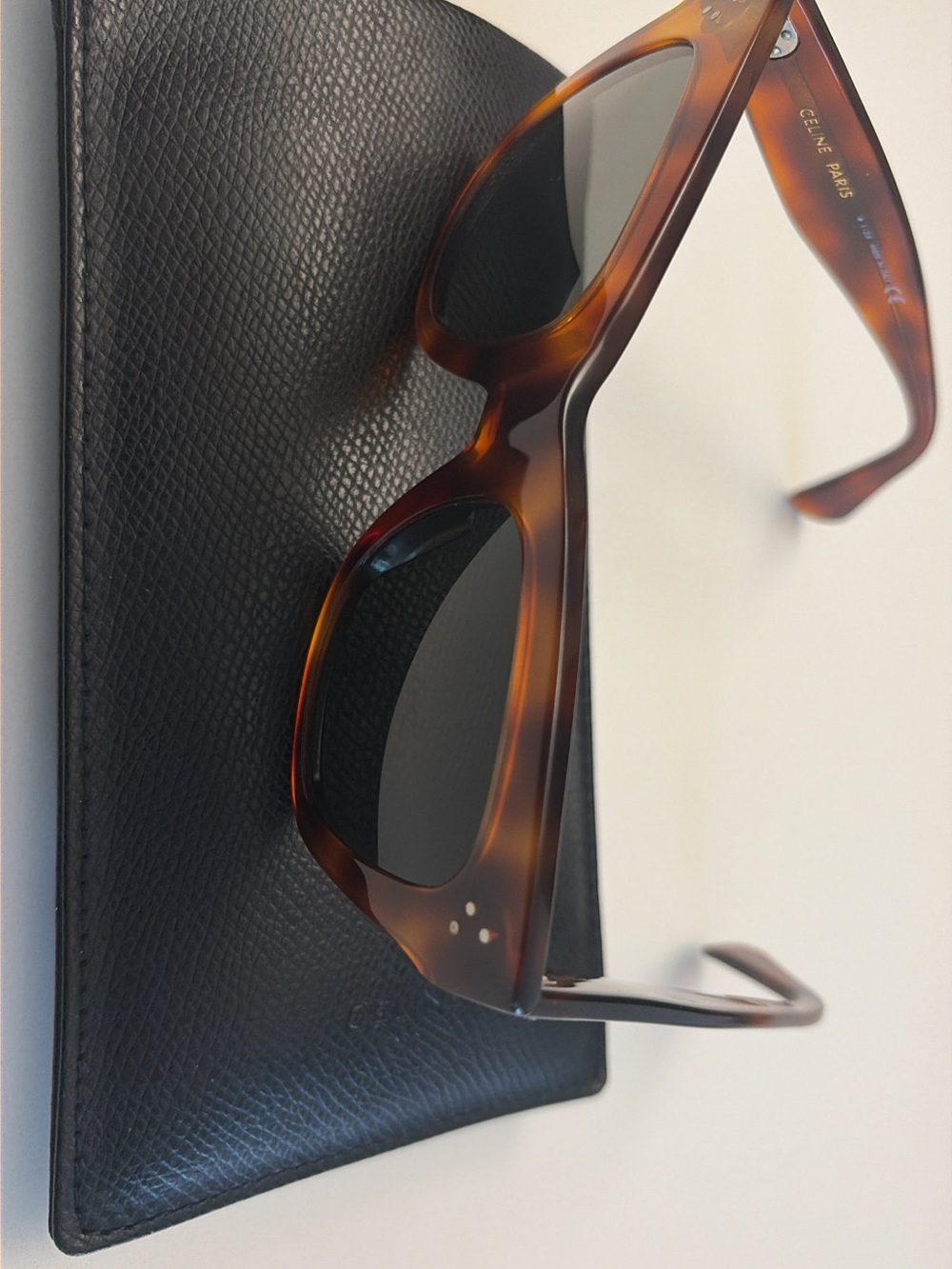 Celine Tortoiseshell Brown Sunglasses